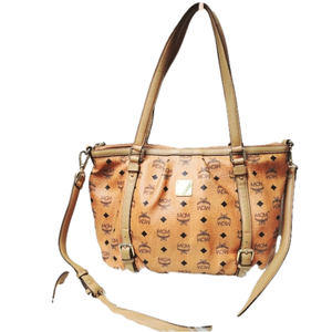 MCM Authentic Cognac Crossbody
